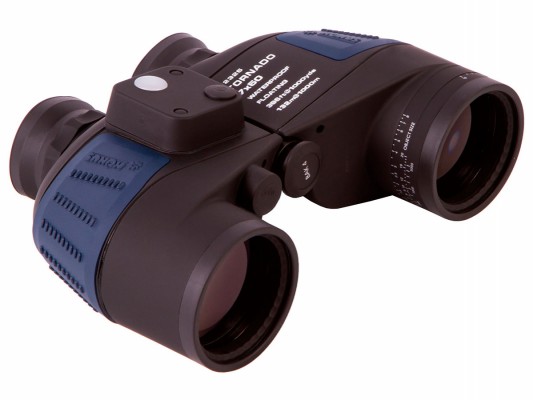 Бинокль Konus TORNADO 7x50 плавающий с компасом и дальномерной сеткой