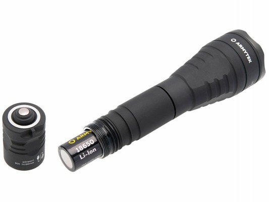 Фонарь Armytek Predator Pro Magnet USB XHP35 HI свет тёплый