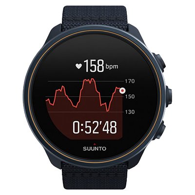 Часы SUUNTO 9 BARO Titanium Granite Blue синий гранит