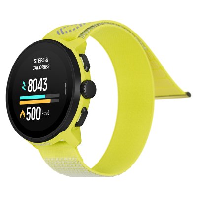 Часы SUUNTO RUN Lime с текстильным ремешком